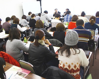 名古屋お顔そりビジネスセミナーの様子