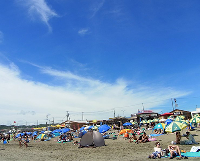 由比ガ浜海水浴場(神奈川県)