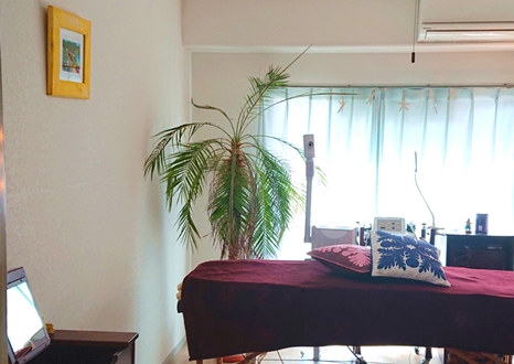 緑に囲まれたリゾート風の店内。1部屋完全貸し切りでゆったりくつろげる 癒し空間!